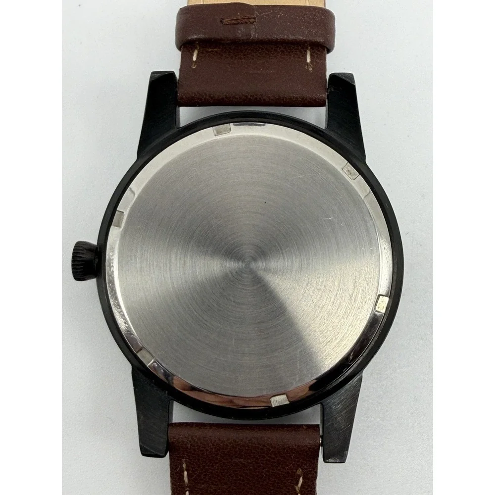 TruWood Voyager Napoleon Mens Watch New Battery 41MM 8